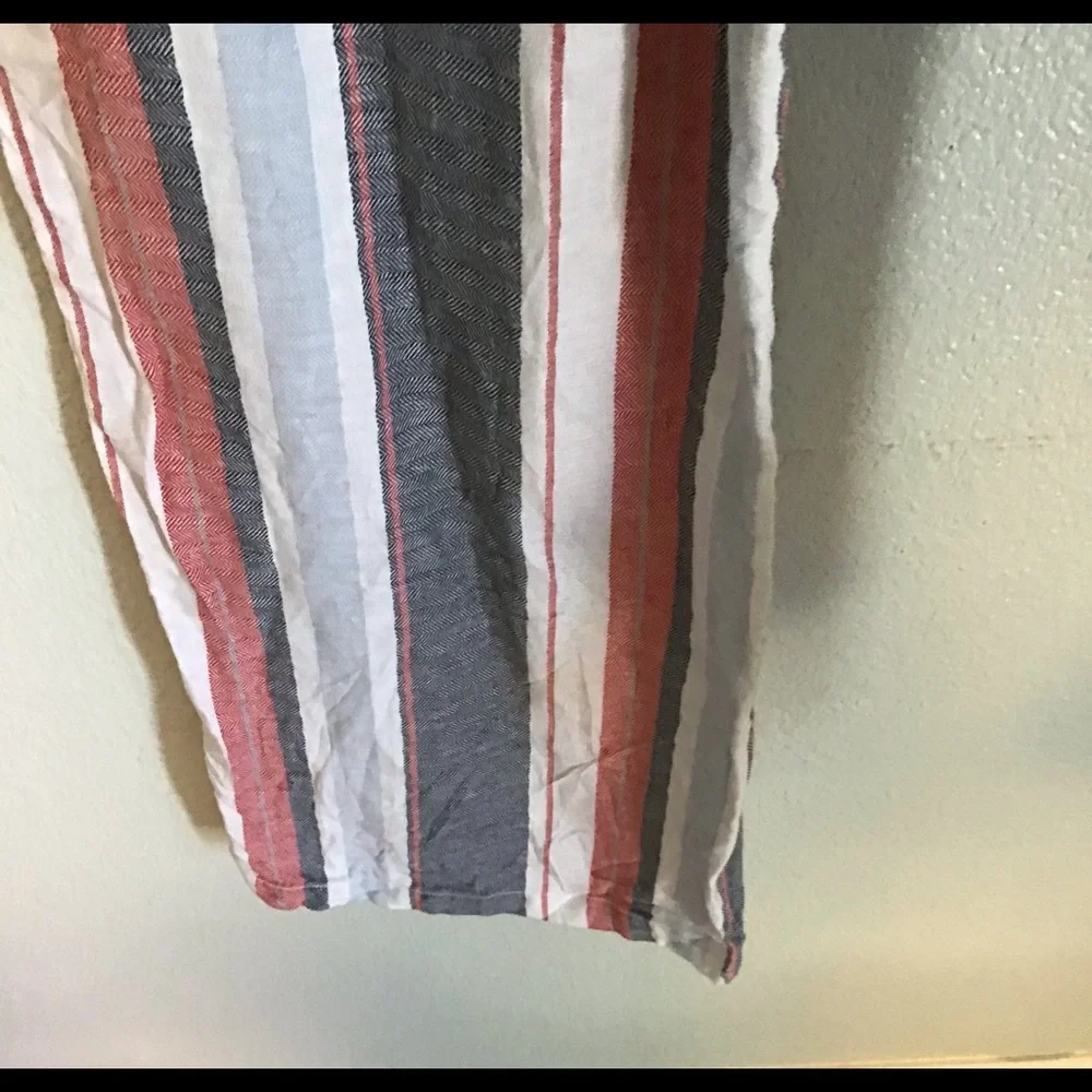 Style Me  Linen Blend Wide Leg Pant - Picture 4 of 7